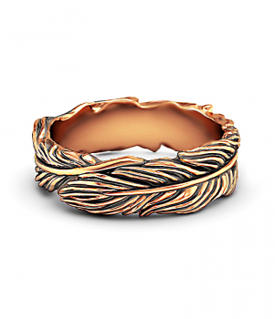 Тематическое кольцо "Перо" (Мод. 280)